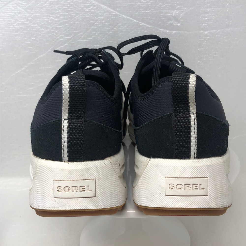 Sorel Ona 503 Sneakers Everyday Waterproof Low Top Black and Chalk Size 9 - Picture 3 of 13